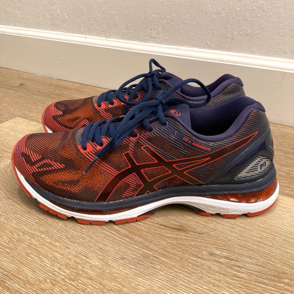 Asics Men's Shoes - Red and Blue - Picture 6 of 12